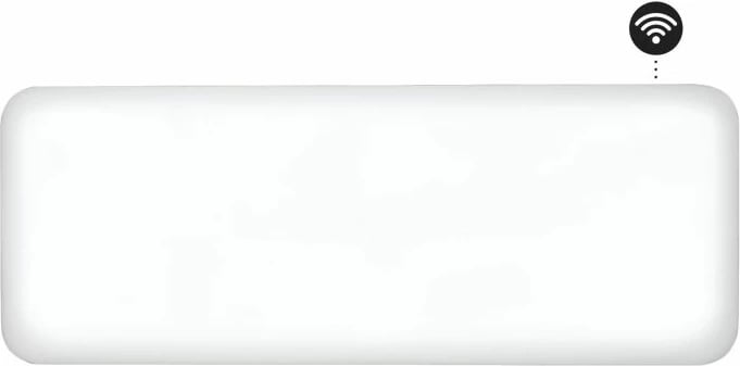 Radiator panel konvektor smart WiFi MILL Invisible PA1300WIFI4 1300W, çelik, i bardhë