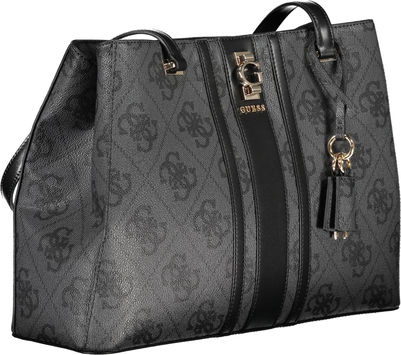 Çantë për femra GUESS JEANS Erenia, e zezë