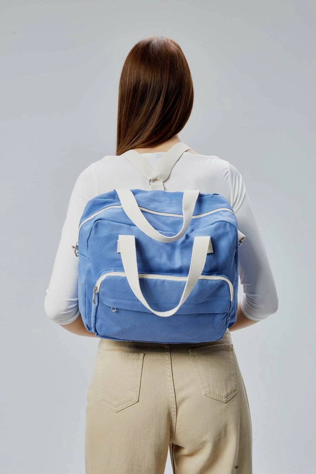 Çantë tote ngjyrë kaltër, Zoozie Bags, 2388