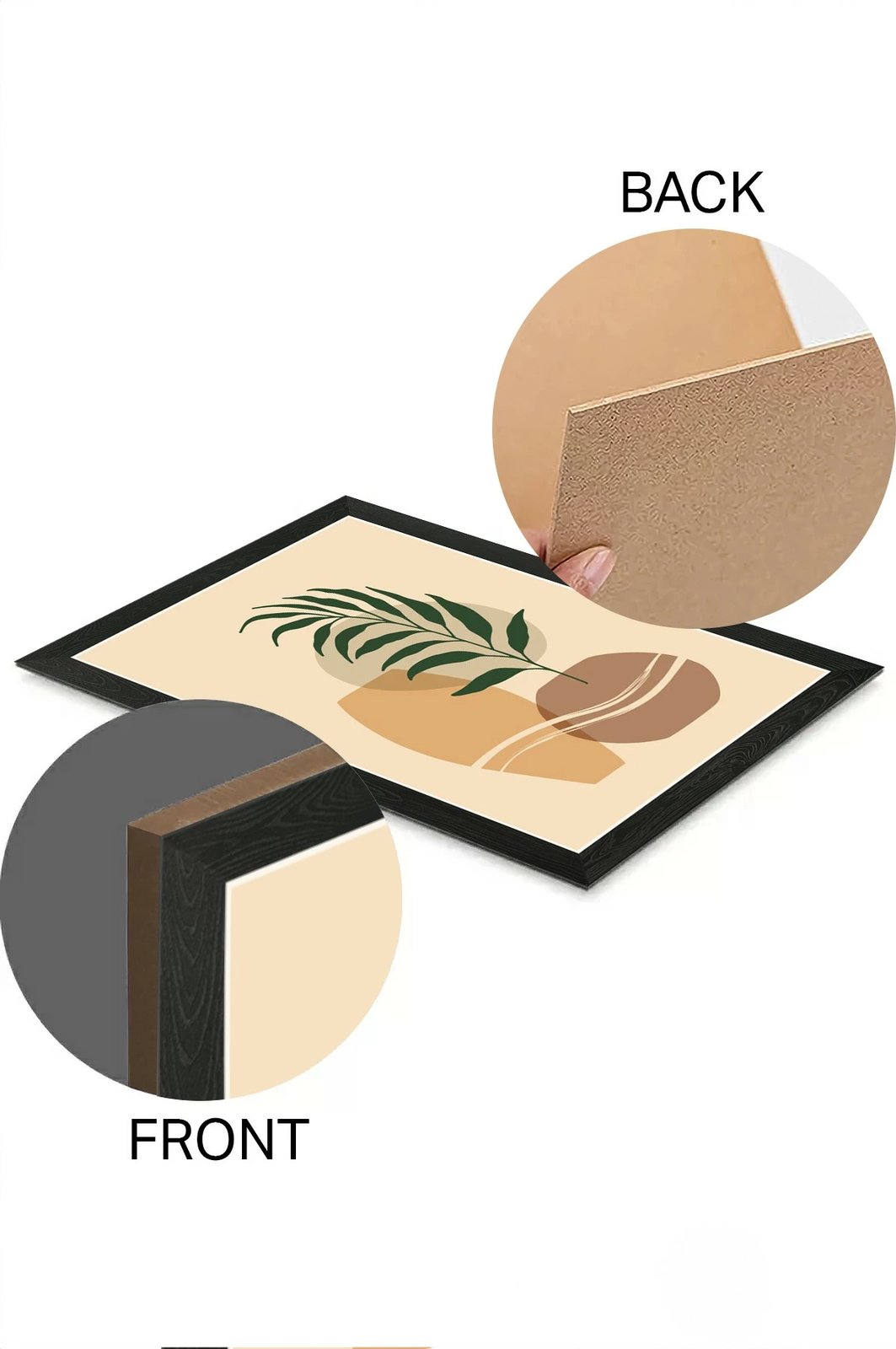 Set pikturash dekorative (3 copë), Wallity, Artsycllct24