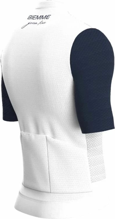 Maicë për meshkuj Biemme, e bardhë dhe navy