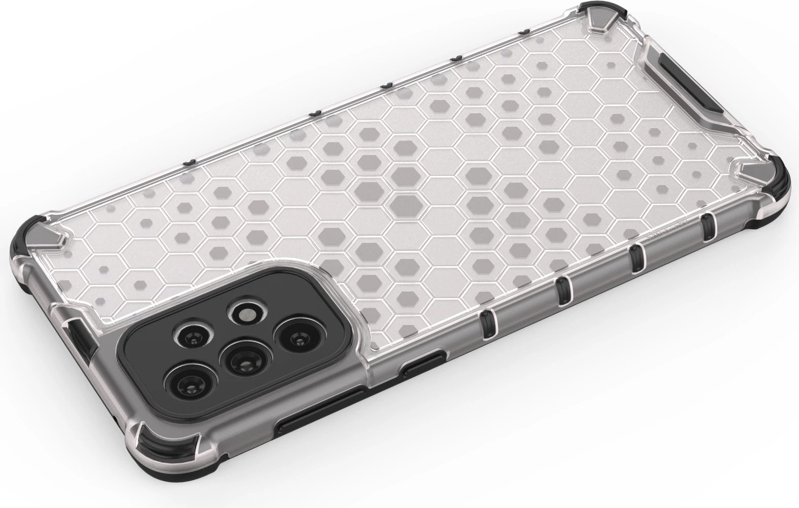 Mbështjellës Hurtel Honeycomb për Samsung Galaxy A73, transparent Mbështjellës Hurtel Honeycomb për Samsung Galaxy A73, transparent
