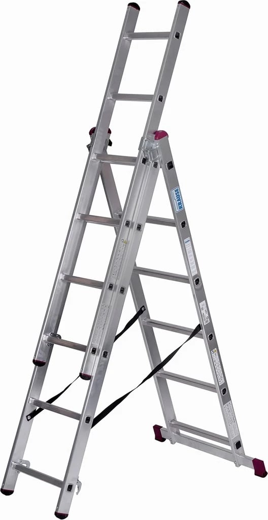 Shkallë Krause Corda 3X6, 4.85 m, argjendtë