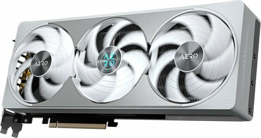 Kartelë grafike Gigabyte GeForce RTX 5080 AERO OC SFF 16G, 16 GB, e bardhë