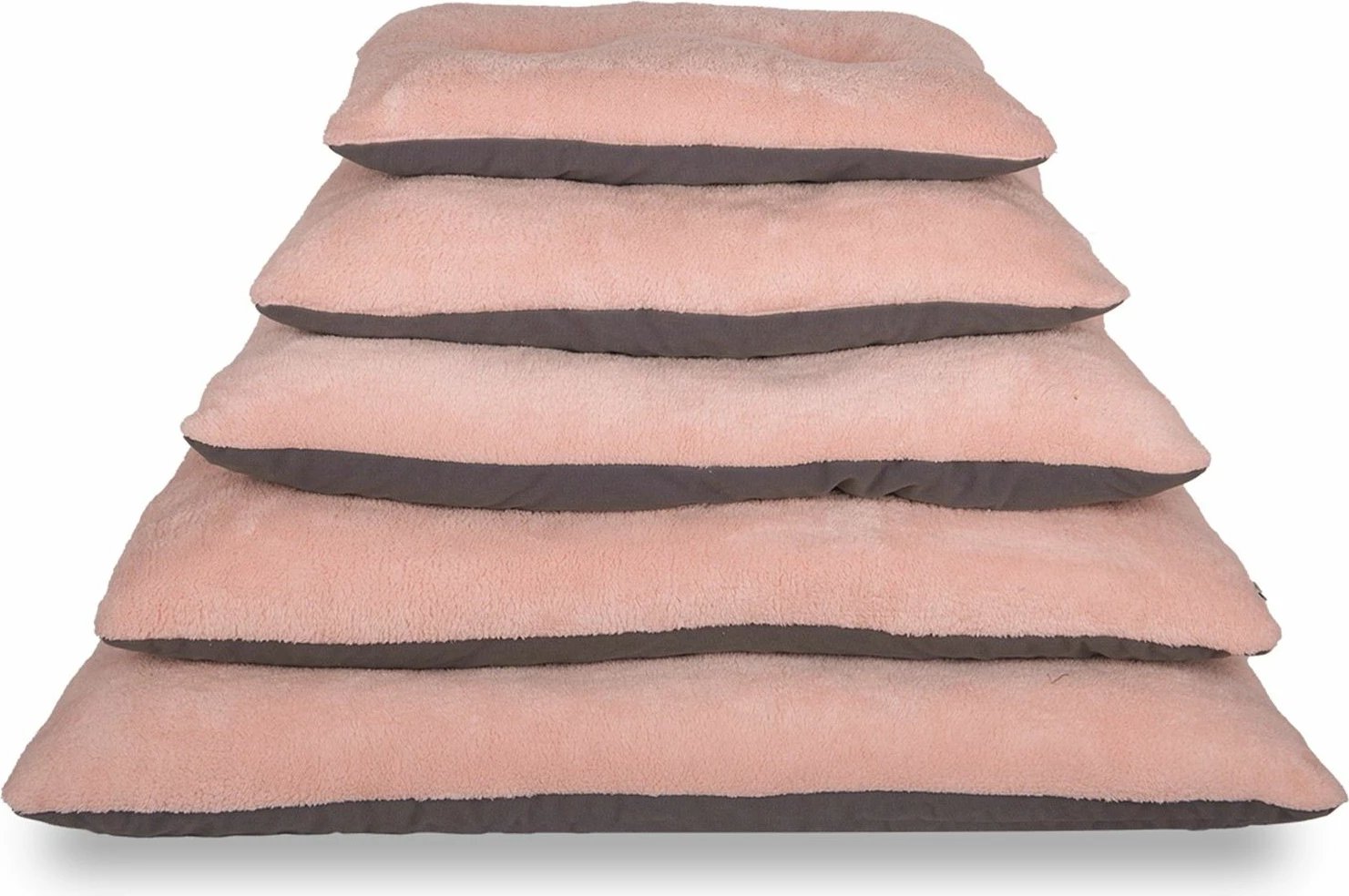 Shtrat për qen Polly, rozë/anthracite, 60x90cm