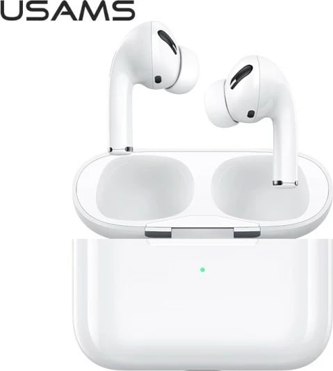 Kufje TWS USAMS YS Series BHUYS01, Bluetooth 5.0, me mikrofon, të bardha
