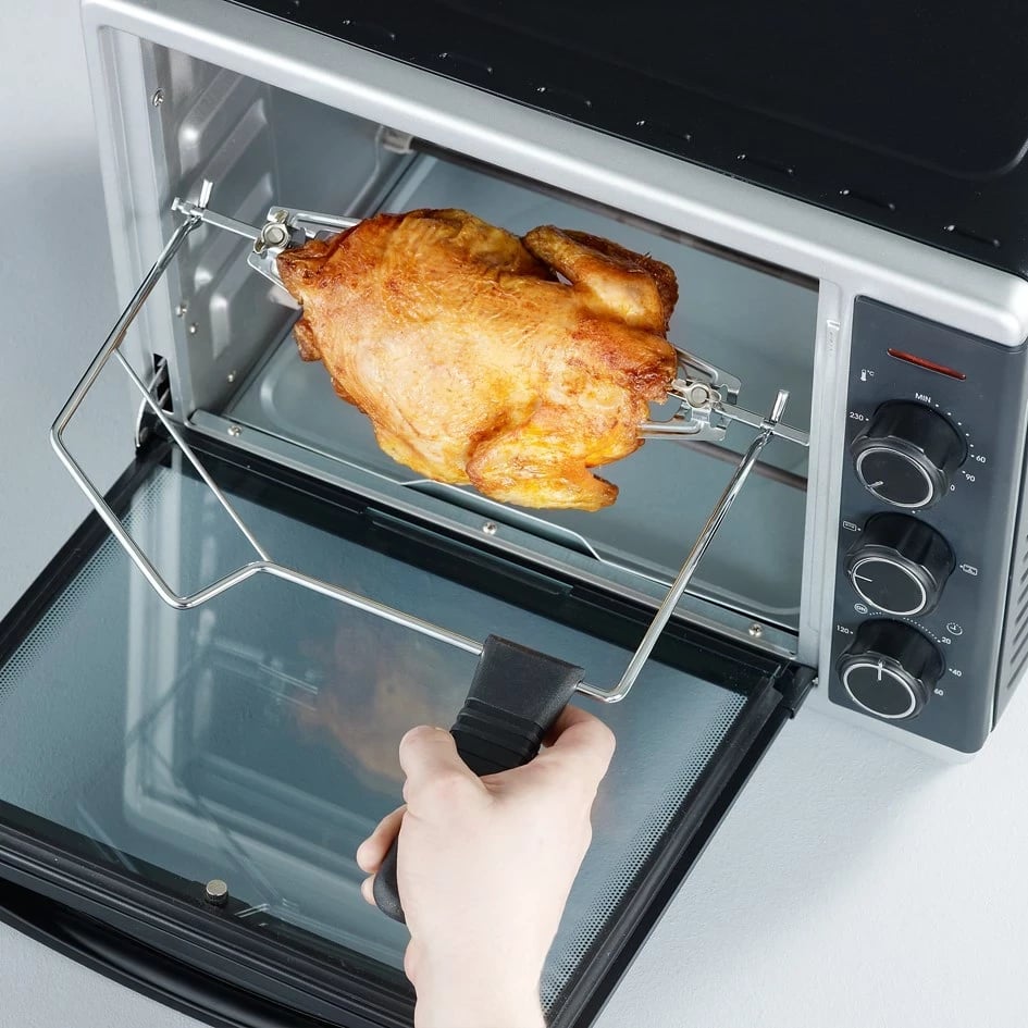 Furrë e vogël SEVERIN TO 2056, 30L, çelik inox, e zezë