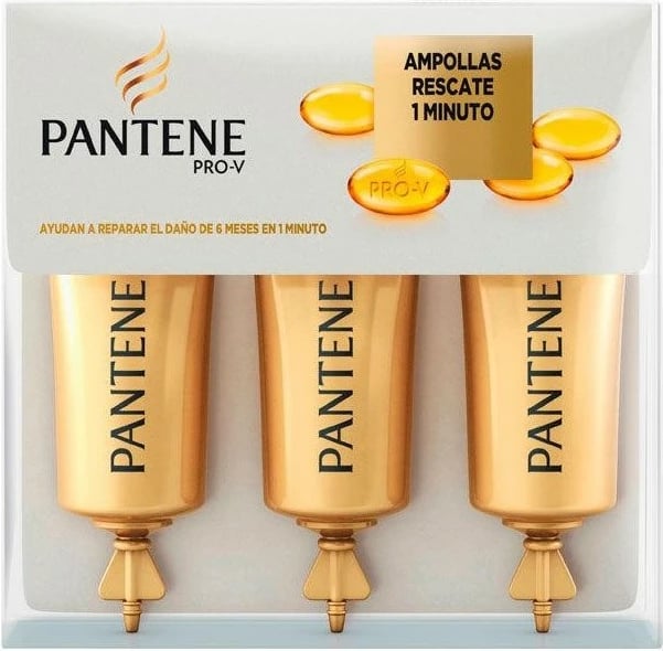 Ampulla për flokë Pantene Rescue & Repair 3 copë
