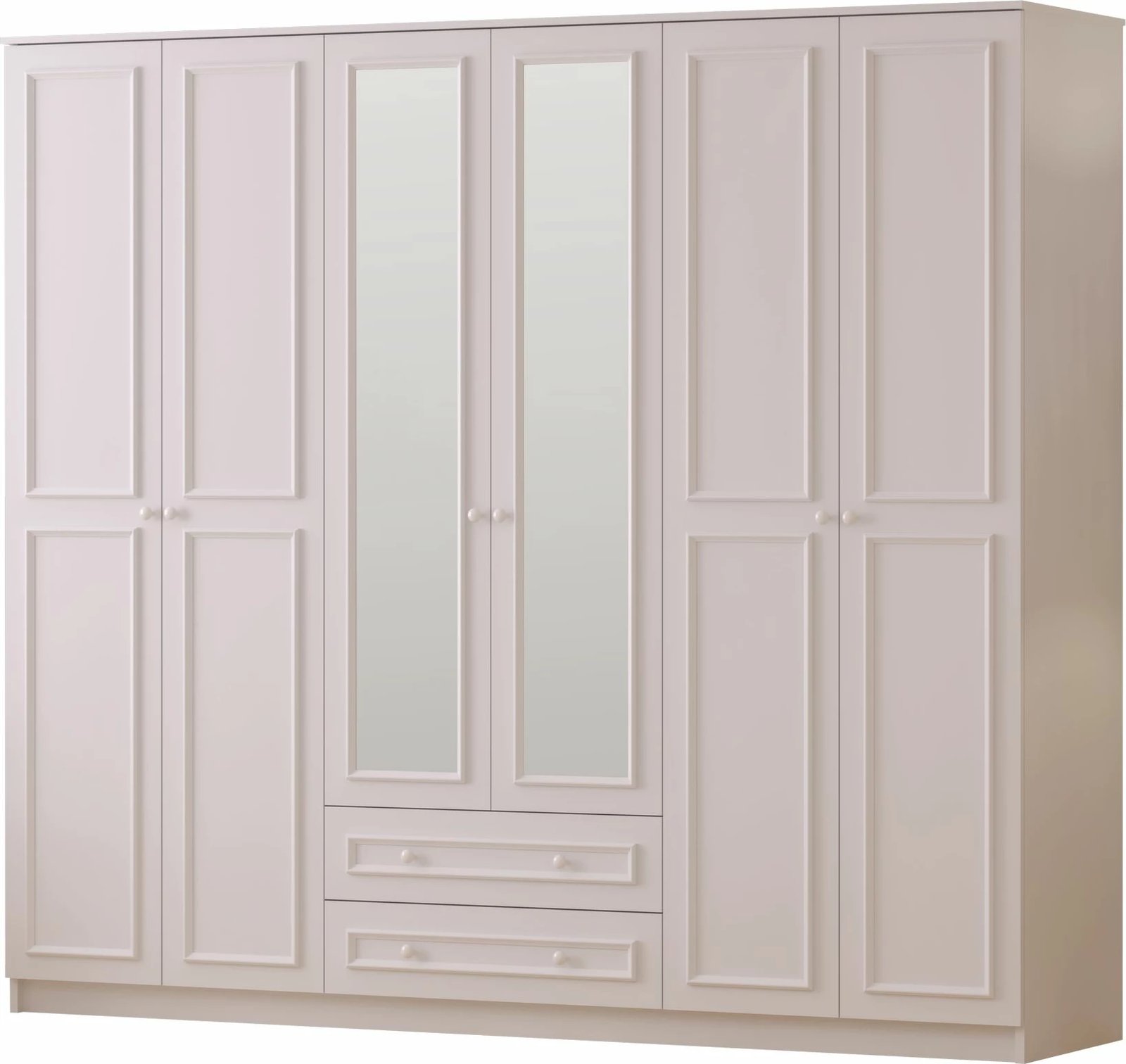 Dollap Skye Decor, ngjyrë e bardhë mat, RB-186-05