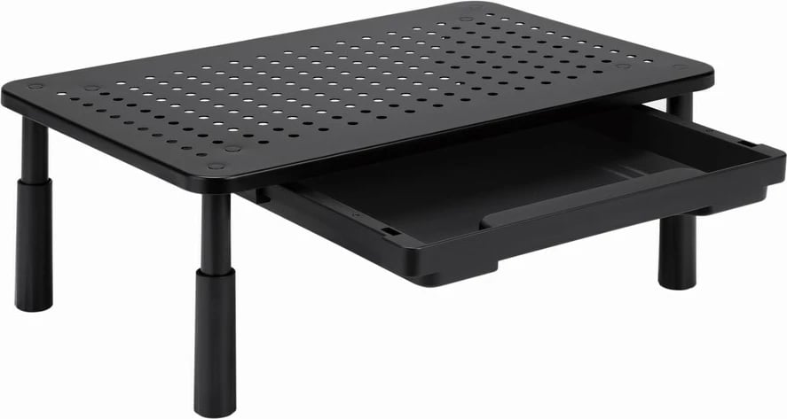 Mbajtëse monitori Gembird MS-TABLE-D-01 me sirtar, e zezë