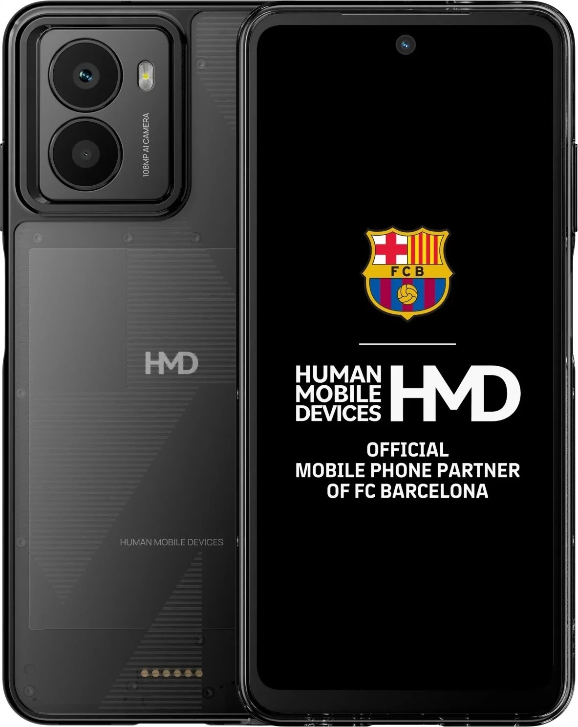 Celular HMD Fusion 5G 8/256GB, e kuqe-bardhë