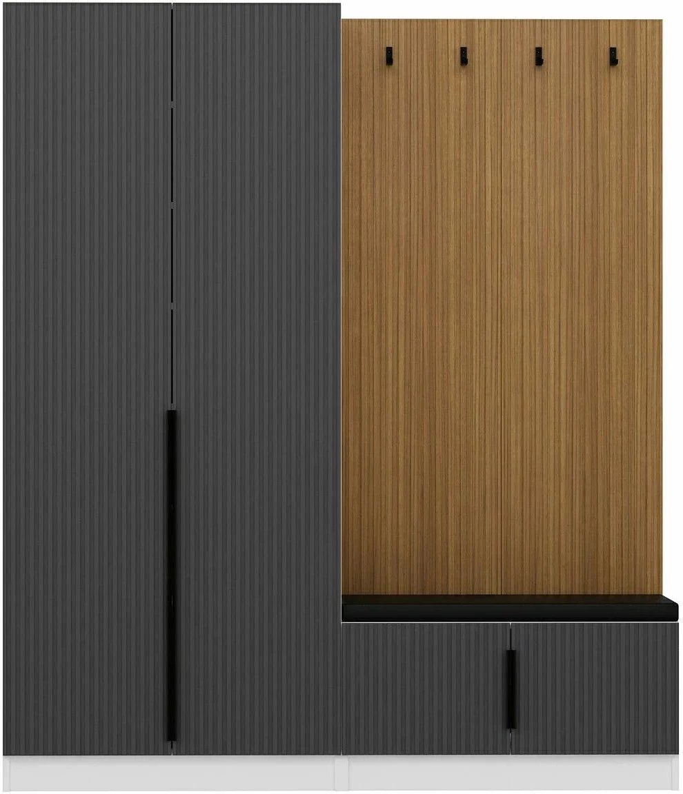 Stendë korridori Skye Decor, Noah, anthracite, 8331