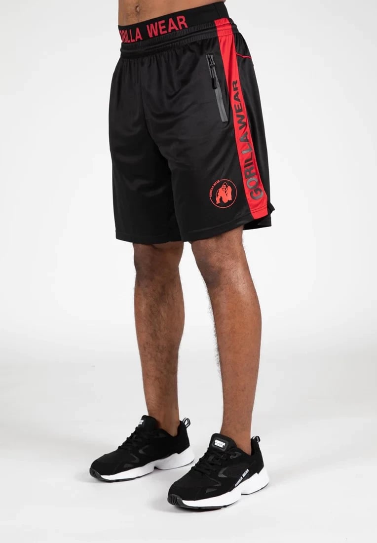 Atlanta Shorts - Black/Red 