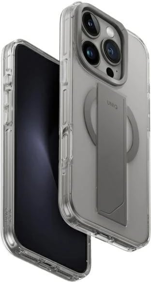 Mbështjellës UNIQ Heldro Max Magclick për iPhone 16 Pro Max, Transparent