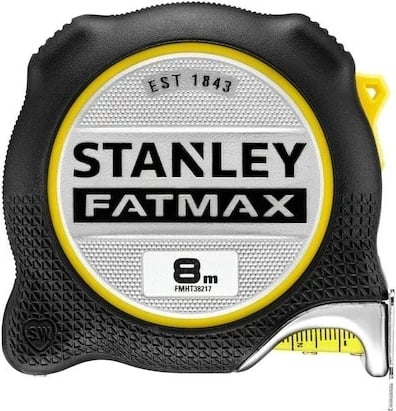 Metër Stanley FMHT38217-0, 8m, zi/verdhë