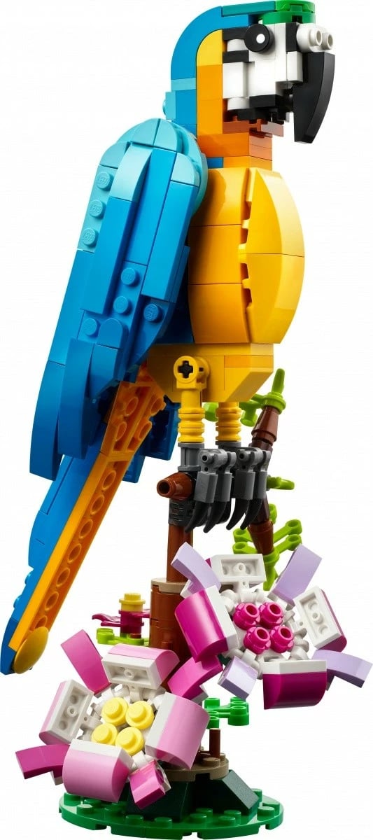 Set LEGO Creator 3-in-1, 31136 Exotic Parrot, 253 pjesë, shumëngjyrësh