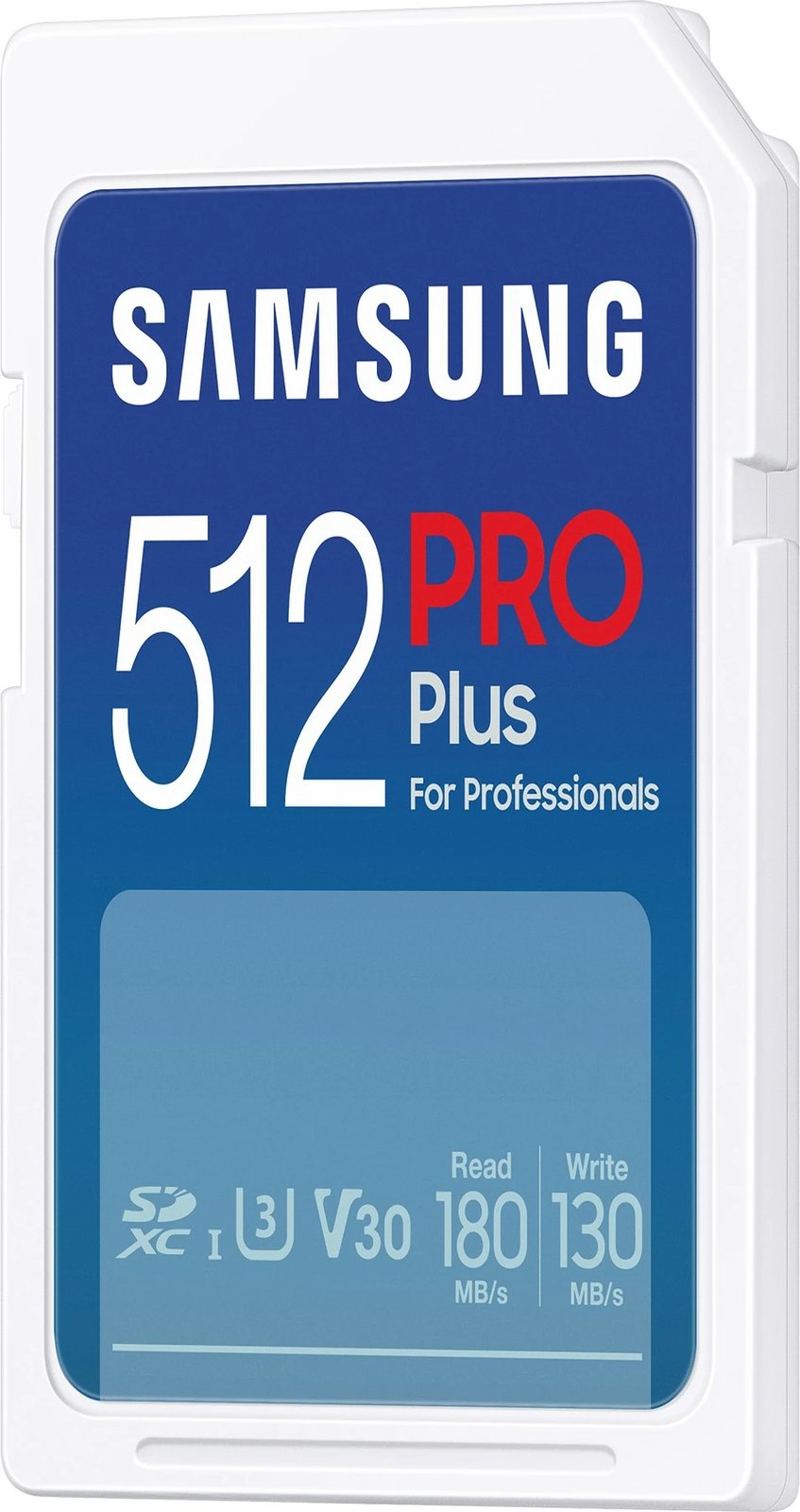 Kartelë SD Samsung PRO Plus 512GB, Class 3, UHS-I, e bardhë