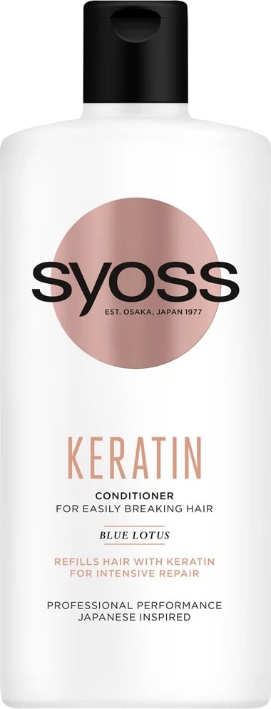Kondicioner për flokë Syoss Keratin për femra 440ml