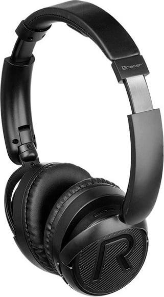 Kufje pa tela, Tracer Mobile Super BT (TRASLU47379), Bluetooth 5.1 40 mm, mikrofon, 200 mAh, USB-C, të zeza