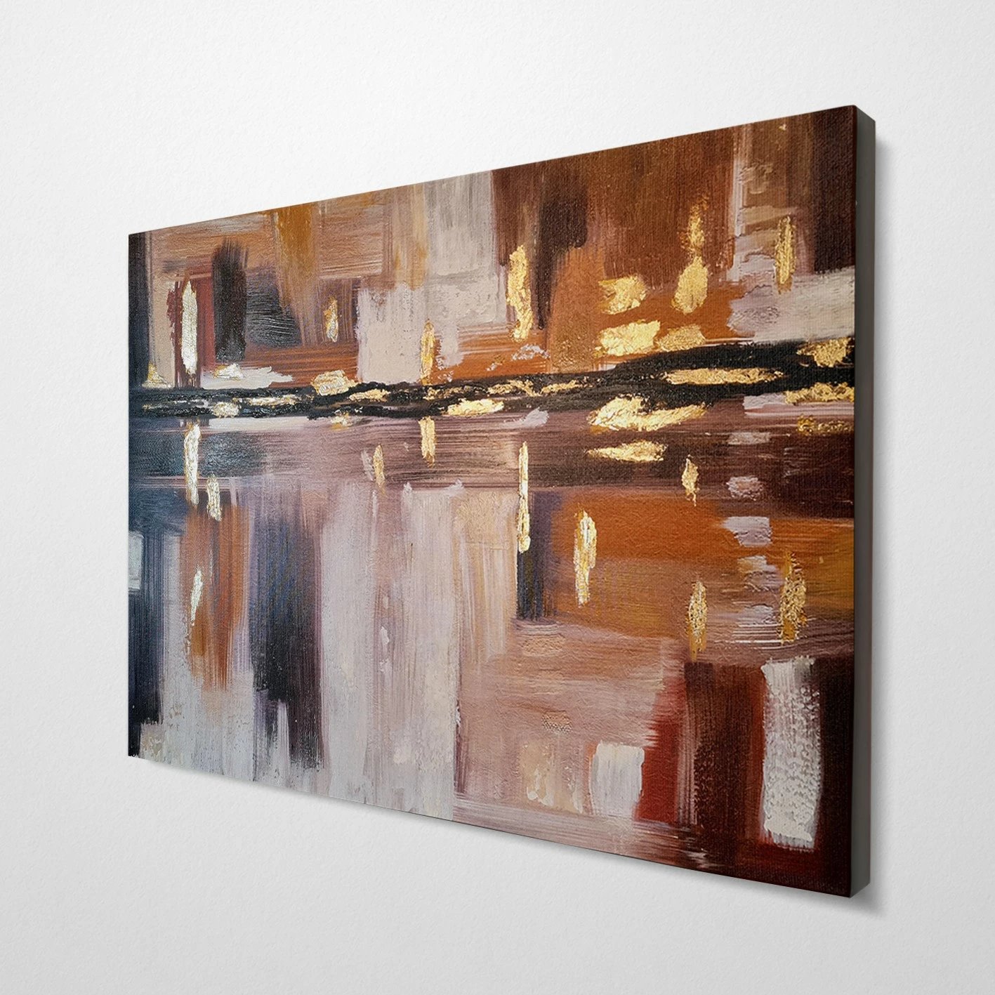 Pikturë dekorative me vaj, shumëngjyrëshe, Wallity, OPG2121096884 - 100x140cm