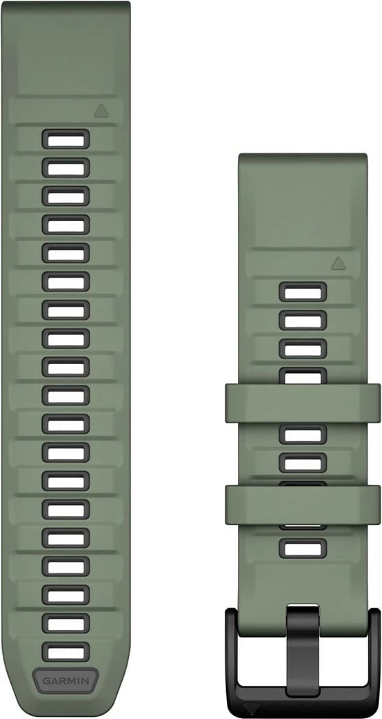 Rríp silikoni Garmin QuickFit për smartwatch, 22 mm, i gjelbër
