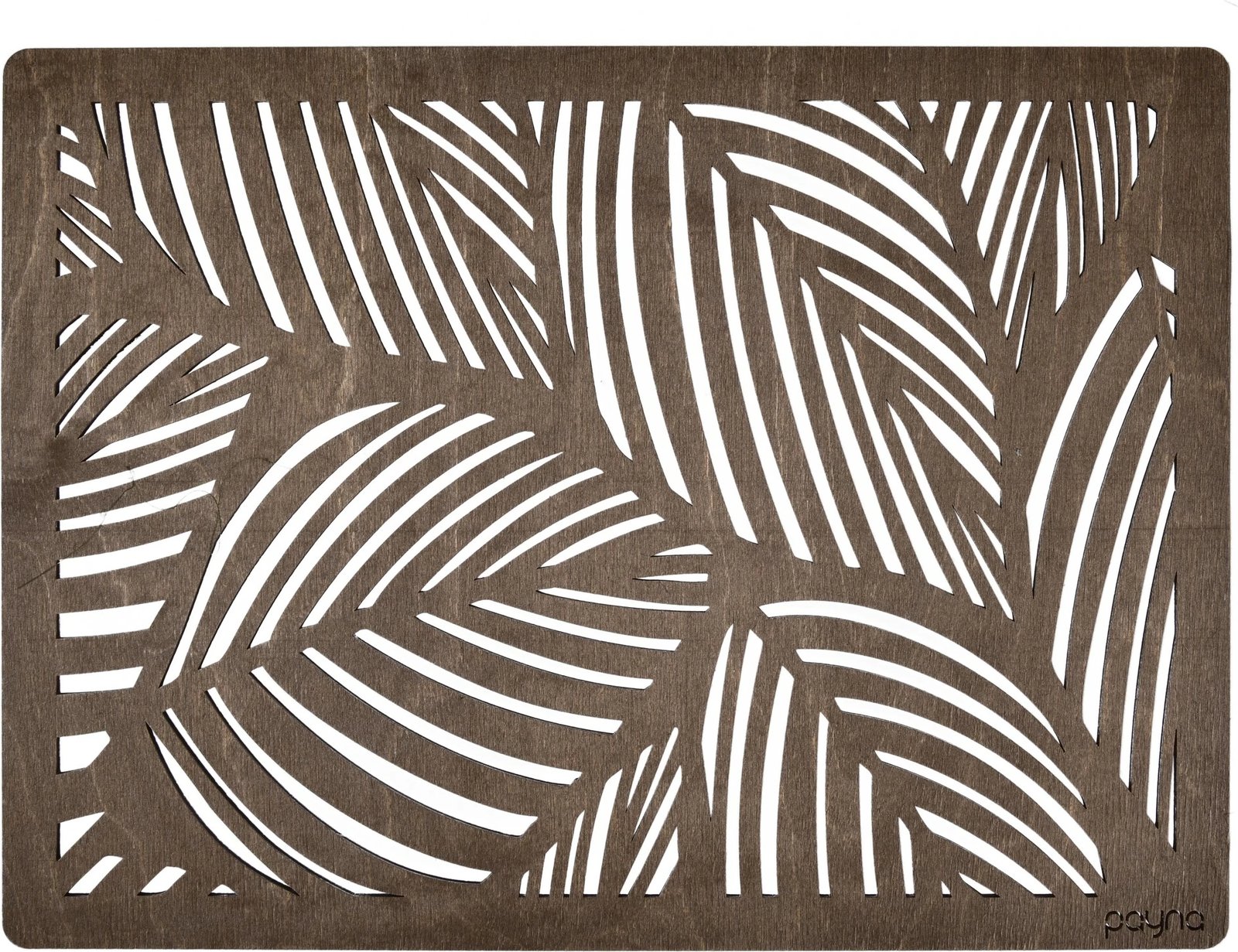 Set nënshtruesish druri për tavolinë (4 copë), Hermia, ngjyrë wenge