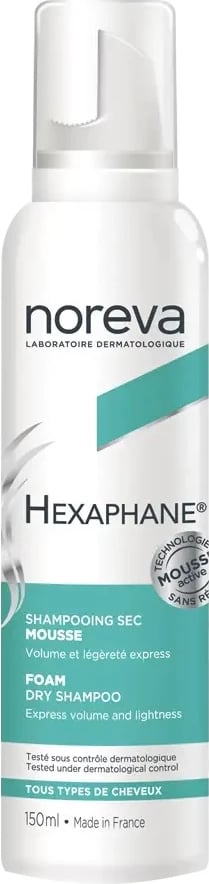 Shampon i thatë në shkumë Noreva Hexaphane për femra 150ml