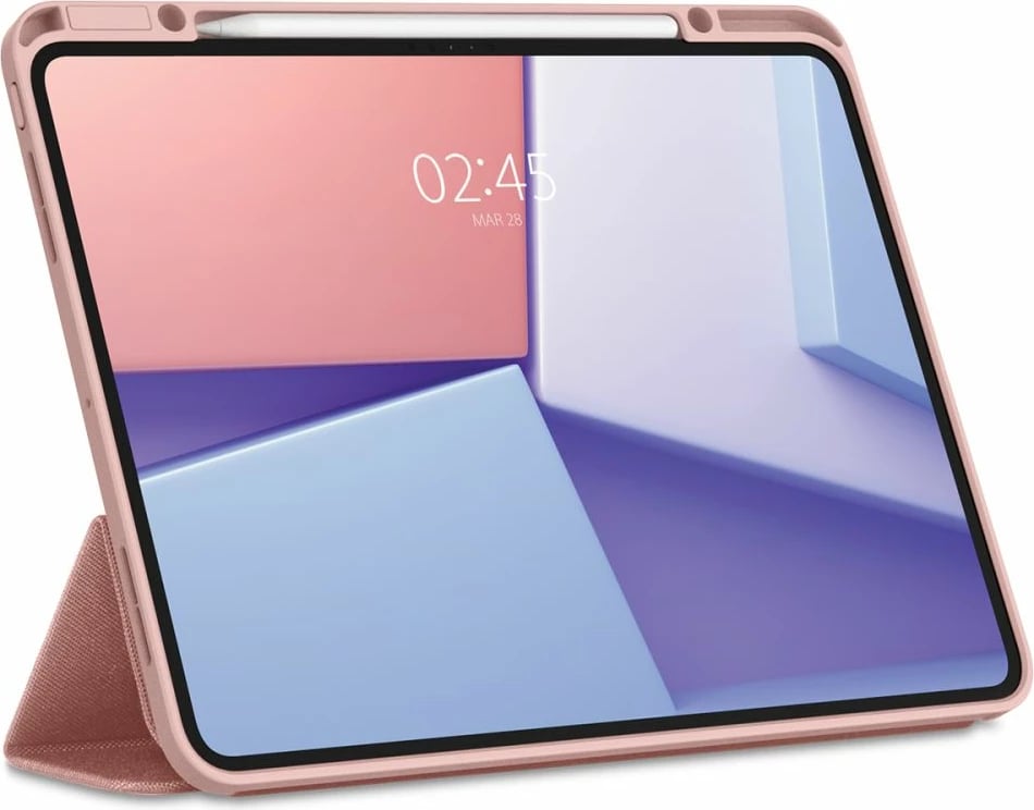 Mbështjellës Spigen Urban Fit për iPad Pro 13" 2024, Rozë