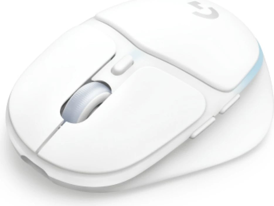 Maus Logitech G705 wireless, 6 butona, për duar të vogla, Bluetooth/USB, bardhë