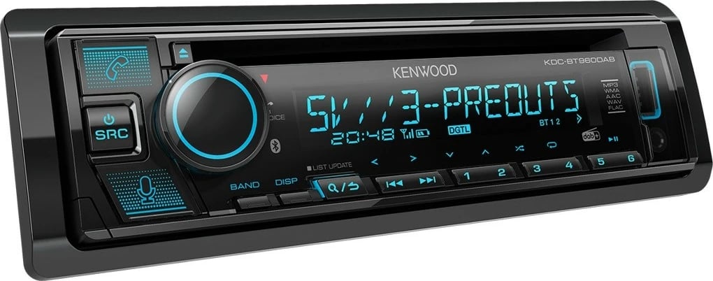 Kasetofon makine Kenwood KDC-BT960DAB, Bluetooth, DAB+, CD, i zi