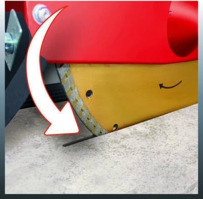 Makineri prerëse pllaka Einhell TE-SC 920 L, 2200W, 92cm, e kuqe