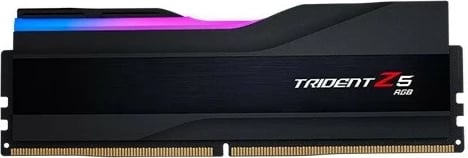 RAM Memorje, G.SKILL, Trident Z5 RGB F5-6000J3444F64GX1-TZ5RK, DDR5 64GB 6000MHz CL34 XMP 3.0, e zezë, 1 modul