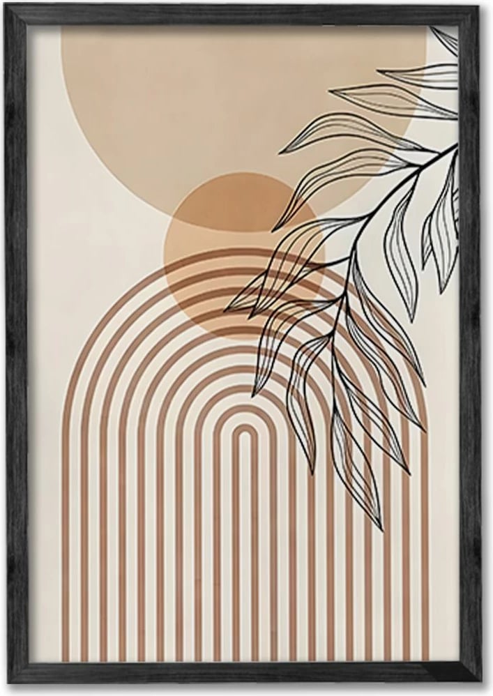 Pikturë dekorative me kornizë (3 copë), Wallity, Ersy3Syhcrv31