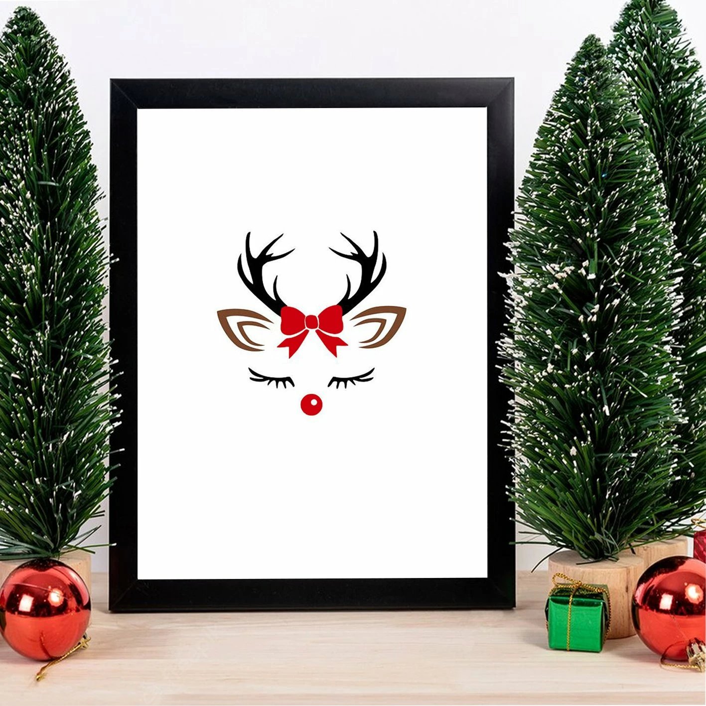 Pikturë dekorative me kornizë, MDF, shumëngjyrëshe, Wallity, SC7436501293260, 24x29cm