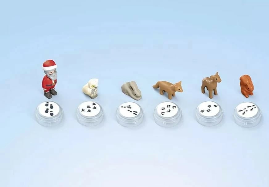 Set lodrash Playmobil Junior 70297 Snowy Christmas Advent Calendar, 26 pjesë