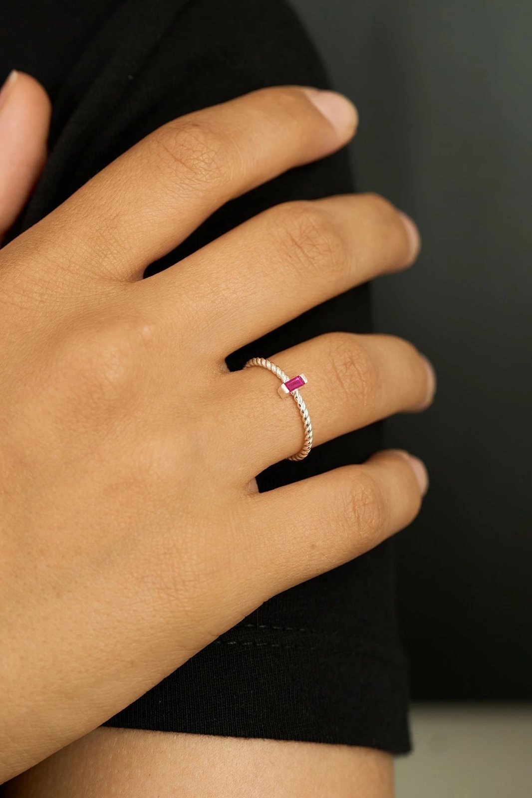 Unazë argjendi Elika Silver, FA183154