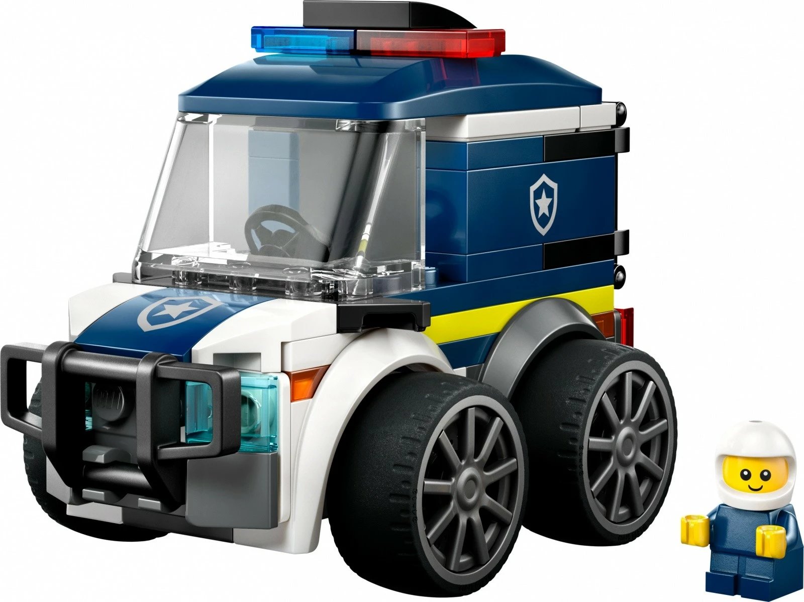 Set ndërtimi, LEGO City, 60481 Police Truck, 71 pjesë, moshat 5+