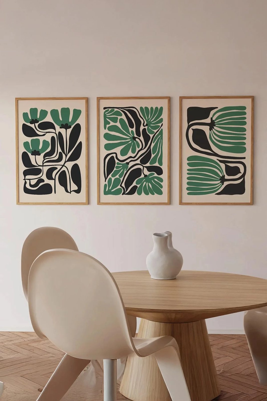 Pikturë dekorative me kornizë (3 copë), Wallity, Ersy3Ham11