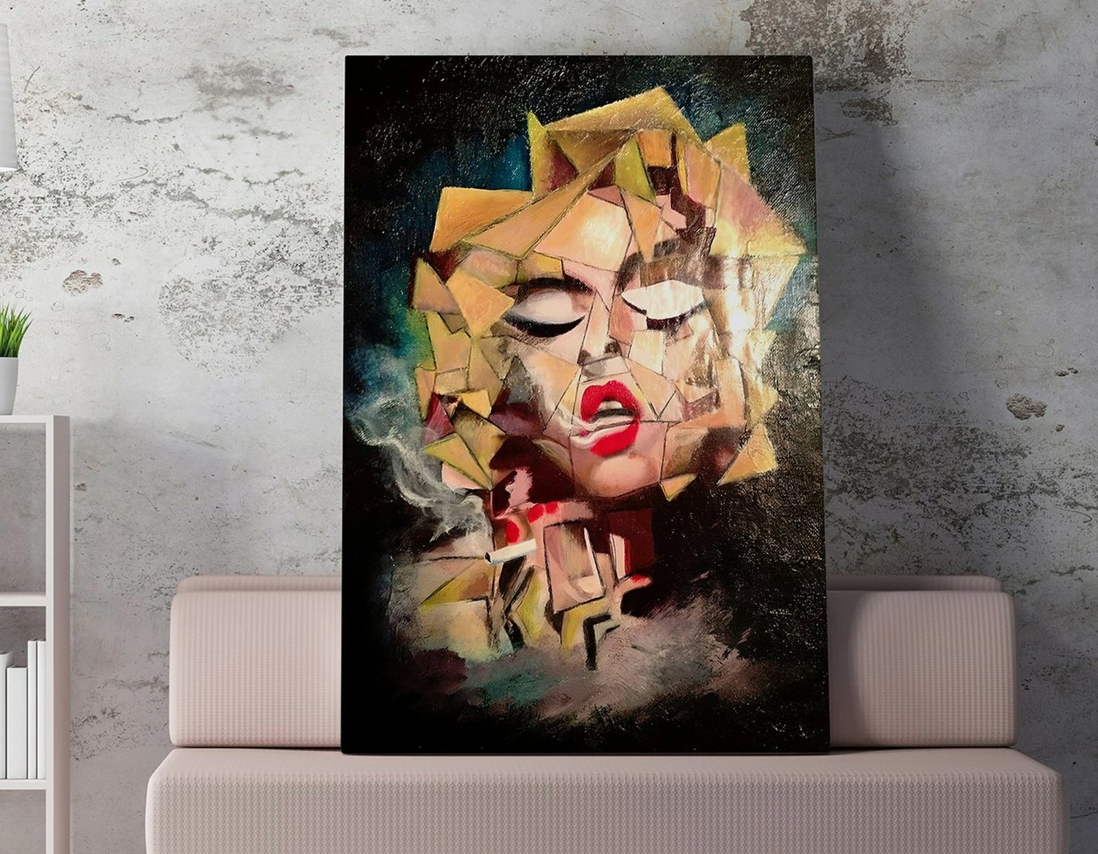 Pikturë dekorative në kanavacë, Wallity WY322, 50x70cm