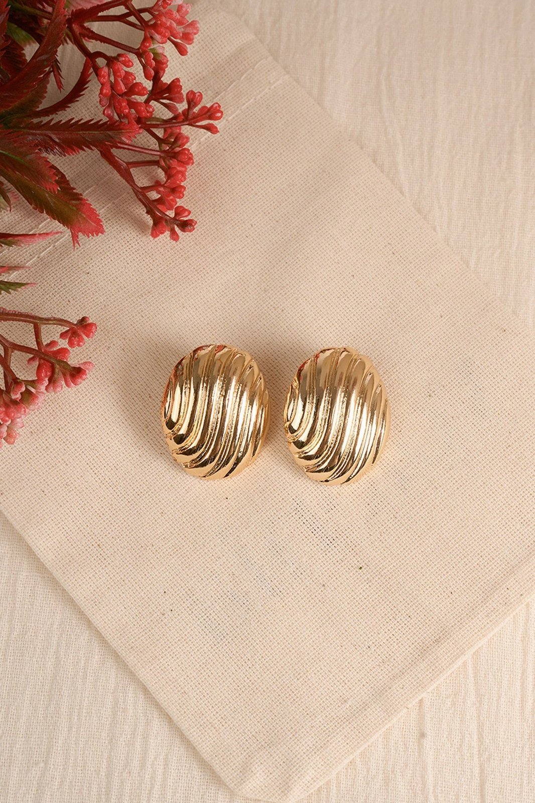 Vathë metalik Elika, ngjyrë ari, ELKGC68330