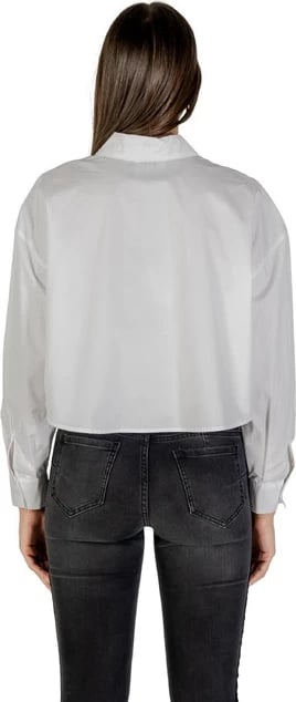 Këmishë Armani Exchange femra e bardhë