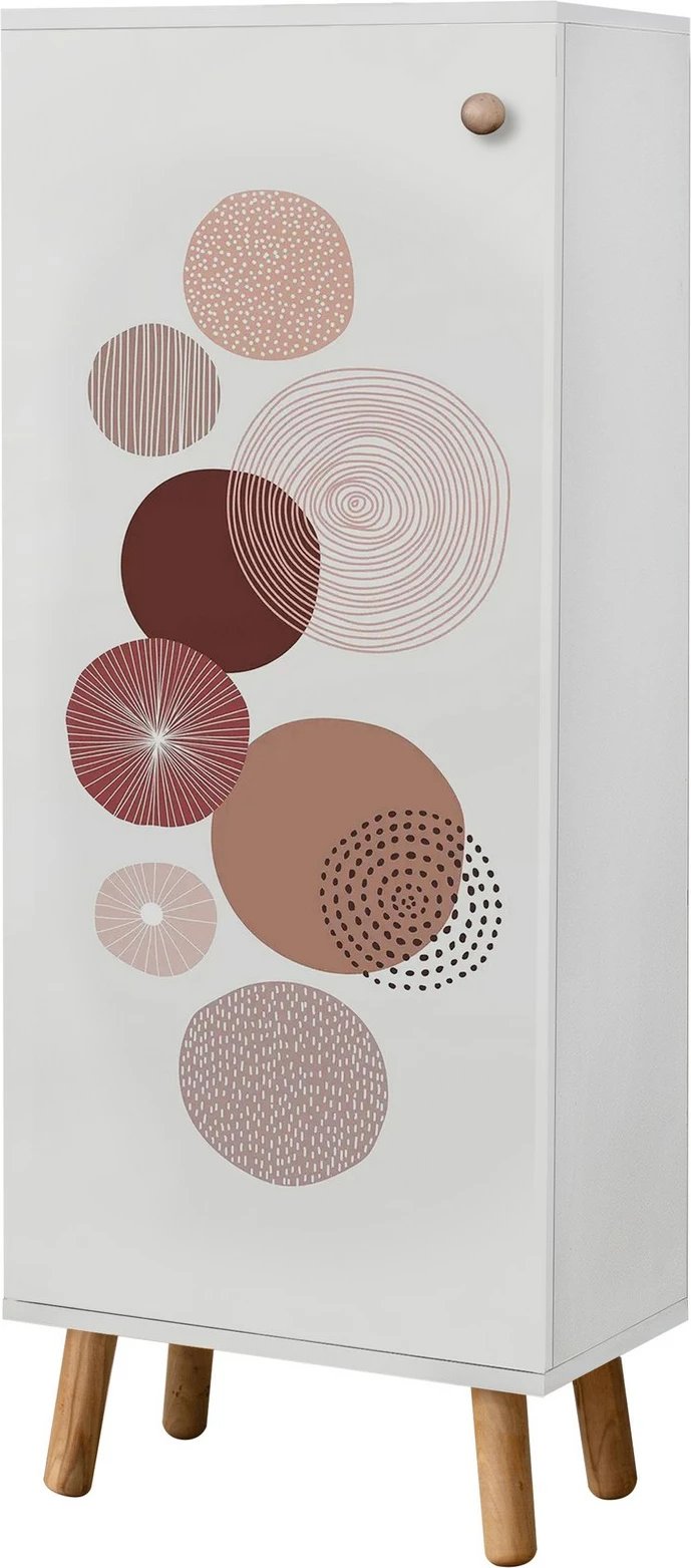 Set mobiljesh për korridor, ngjyrë e bardhë dhe gur, Skye Decor, 940 - 0900