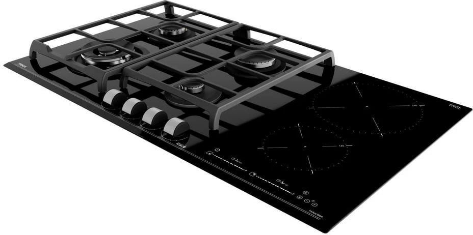 Pllakë gatimi TEKA JZC 96342 BBC BK, 90 cm, 4 gaz + 2 induksion, e zezë