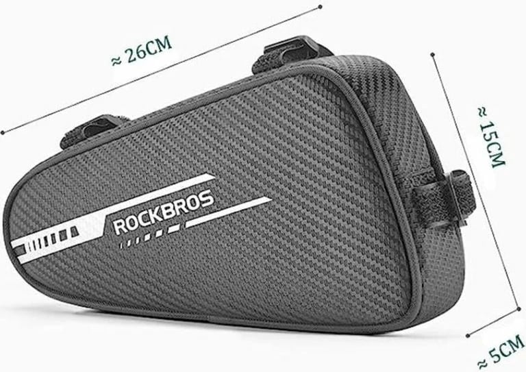 Çantë kornize për biçikletë Rockbros, e zezë