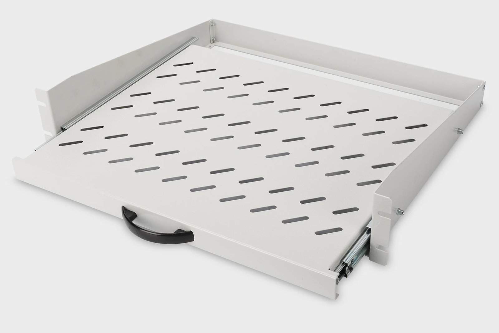 Raft për kabinet rrjeti Digitus 2U, 19 inç, 30kg, gri