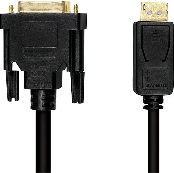 Kabllo DisplayPort në DVI LogiLink CV0131, 2m, e zezë