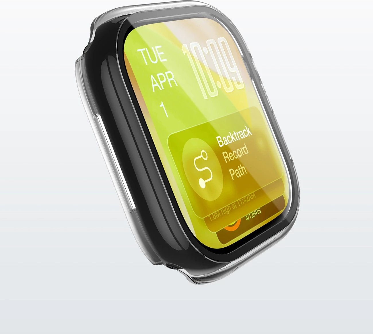 Mbështjellës me xham mbrojtës për Smartwatch, AmazingThing, Radix FullGuard, për Apple Watch Series 11 46mm, xham i temperuar 9H, ultra i hollë, transparent