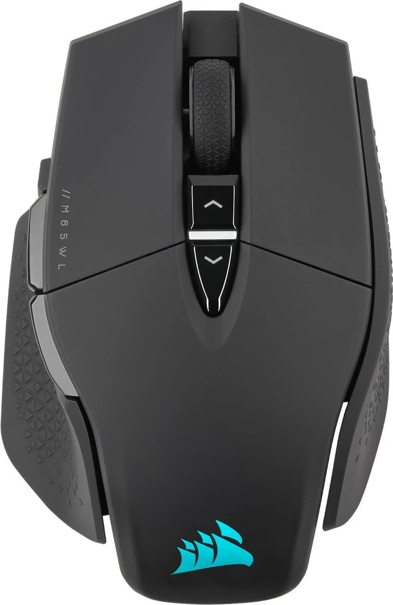 Maus Corsair M65 RGB Ultra Wireless, RGB, 26000 DPI, i zi