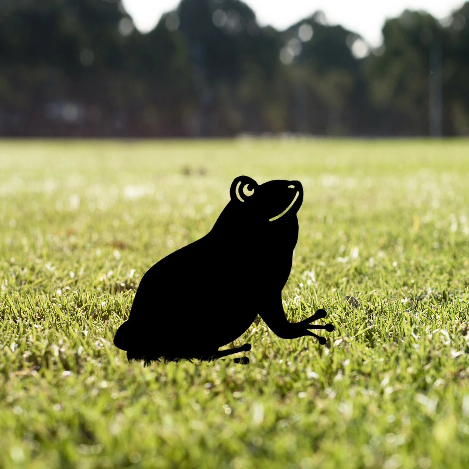 Objekt dekorativ për kopsht, dizajn Aberto, bretkocë, e zezë, 34x22cm Objekt dekorativ për kopsht, dizajn Aberto, bretkocë, e zezë, 34x22cm