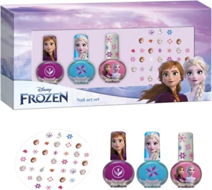 Set për art të thonjve Disney Frozen 4 copë